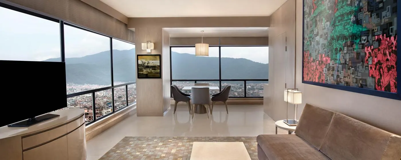Aloft Hotel Kathmandu room with city view